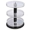Azar Displays Three Tier Revolving Display 13.5"H x 11" Diameter 227030 - alternate 1